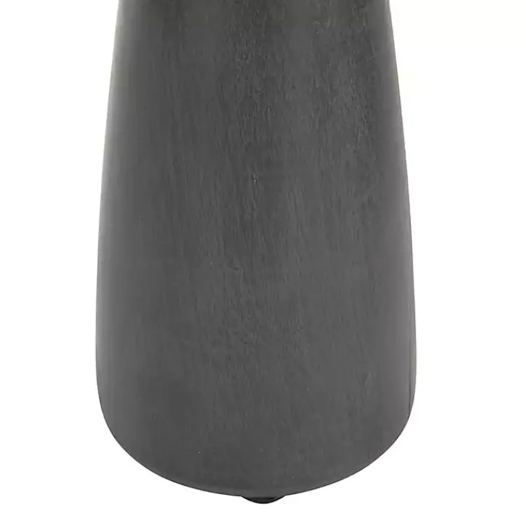 Candle Holders>Kirklands Home Wood Tapered 3-pc. Pillar Candle Holder Set Black