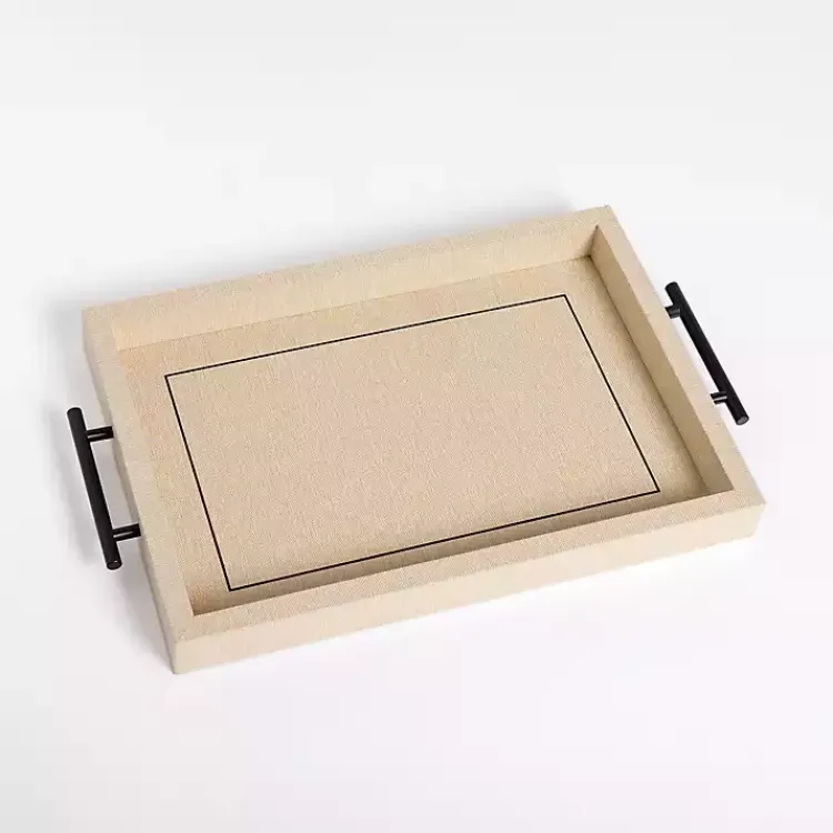 Decorative Trays>Kirklands Home Blair Decorative Tray Tan