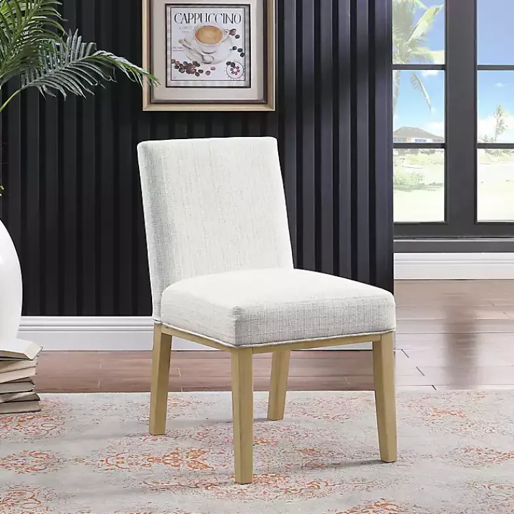 Kirklands Home Blair Stain Proof Dining Chair White Sale