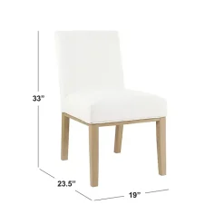 Kirklands Home Blair Stain Proof Dining Chair White Sale