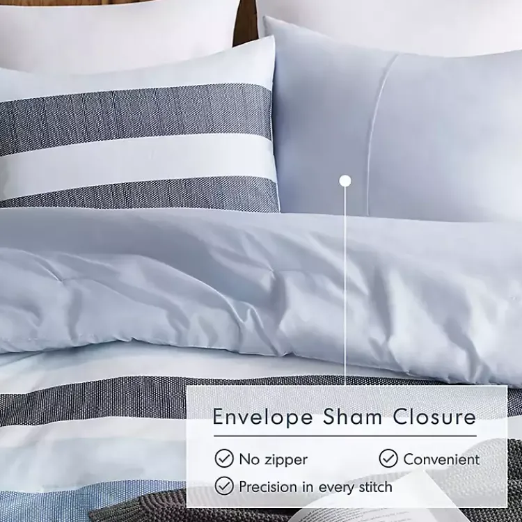 Kirklands Home Blake Blue Stripe 2-pc. Twin/Twin XL Comforter Set Best