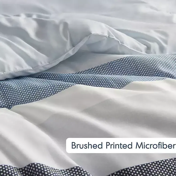 Kirklands Home Blake Blue Stripe 2-pc. Twin/Twin XL Comforter Set Best