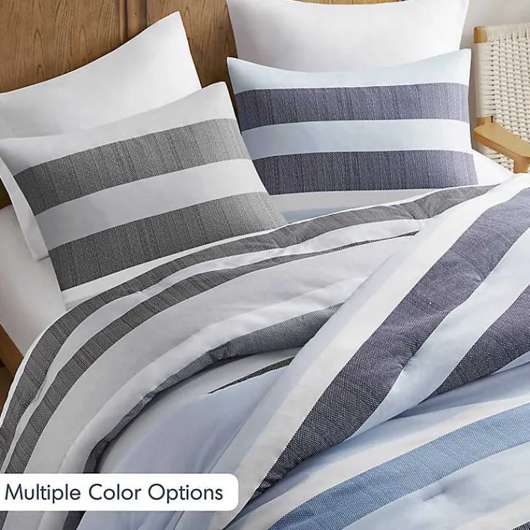 Kirklands Home Blake Gray Stripe 2-pc. Twin/Twin XL Comforter Set Best