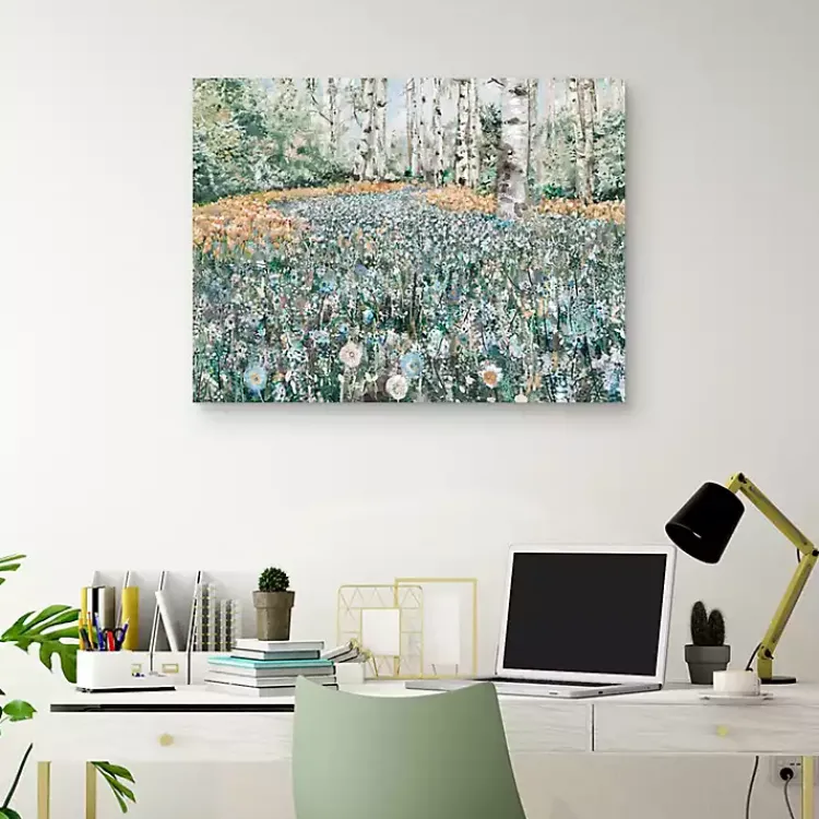 Kirklands Home Blanket of Forest Flowers Canvas Art Print Hot