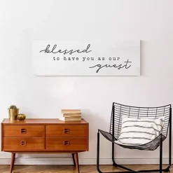 Kirklands Home Blessed to Have You Canvas Wall Plaque Sale