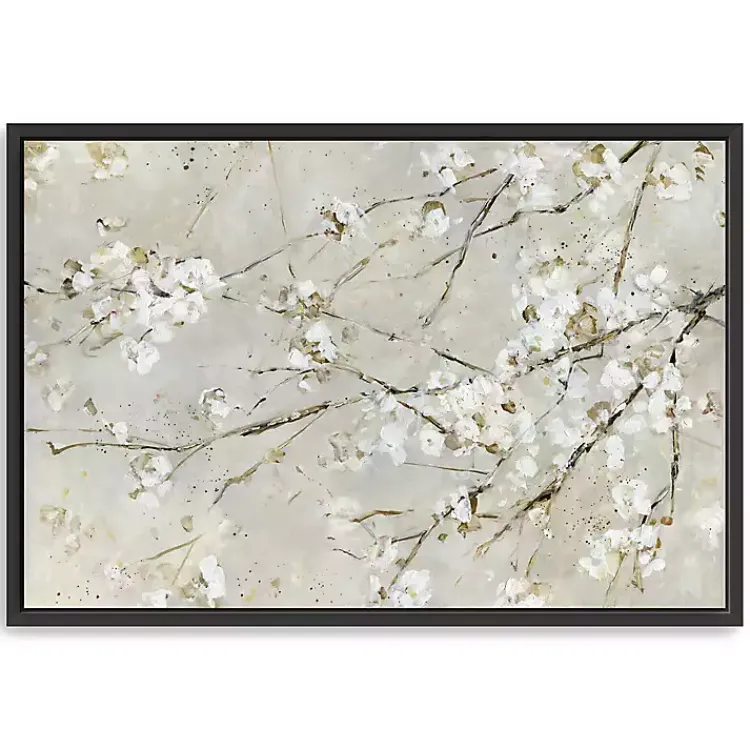 Kirklands Home Blossom Confetti Framed Giclee Canvas Art Print Clearance