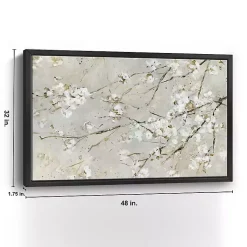 Kirklands Home Blossom Confetti Framed Giclee Canvas Art Print Clearance