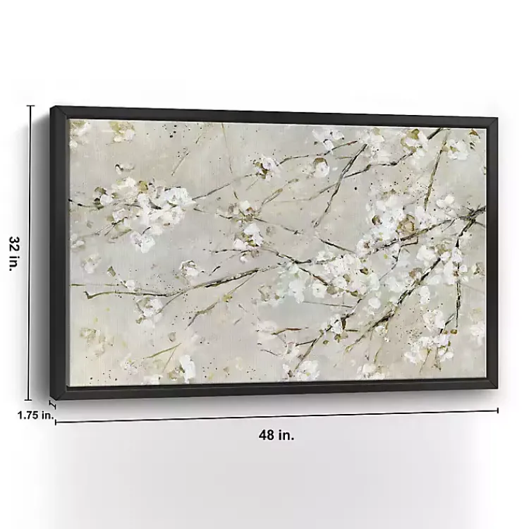 Kirklands Home Blossom Confetti Framed Giclee Canvas Art Print Clearance