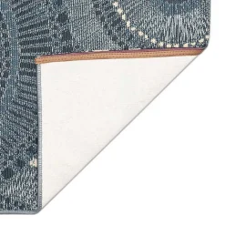 Kirklands Home Blue & White Circles Indoor/Outdoor Rug, 2x3 Sale