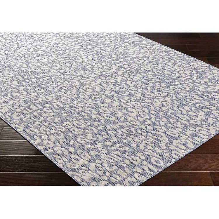 Kirklands Home Blue Amur Outdoor Rug, 5x7 Sale