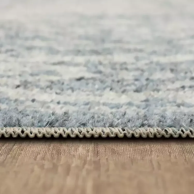 Kirklands Home Blue and Cream Blackwell Area Rug, 6x9 Discount
