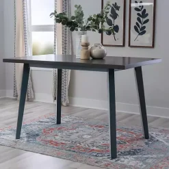 Kirklands Home Blue and Gray Wood Aliza Counter Height Table Online