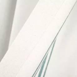 Kirklands Home Blue and White Farmhouse Stripe Valance Sale