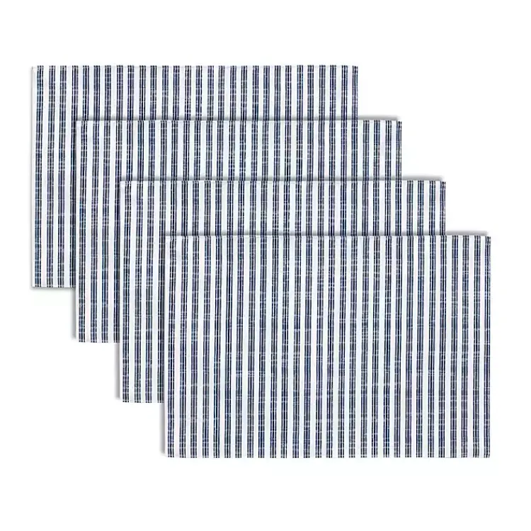 Kirklands Home Blue and White Striped 4-pc. Placemat Set Online