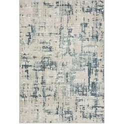 Kirklands Home Blue Avalon Abstract Pattern Area Rug, 5x8 Sale