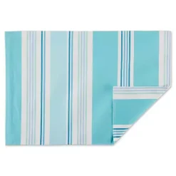 Kirklands Home Blue Beach House Stripe Placemats, Set of 6 Best