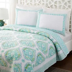Kirklands Home Bohemian Breeze 3-pc. King Quilt Set Blue Outlet