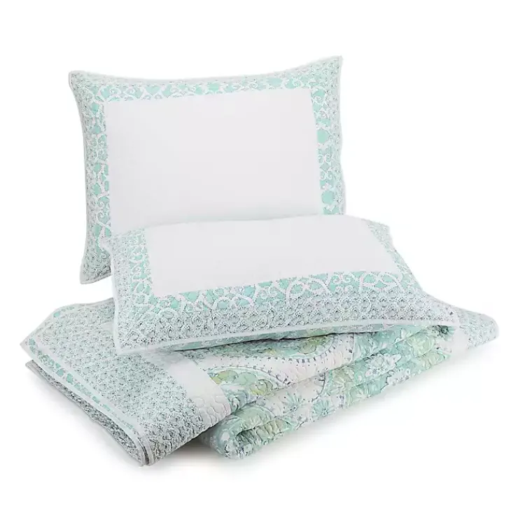 Kirklands Home Bohemian Breeze 3-pc. King Quilt Set Blue Outlet