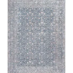 Kirklands Home Boho Lorelai Washable Area Rug, 6x9 Blue Best