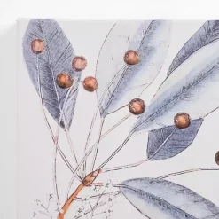 Kirklands Home Blue Botanical Berries Canvas Art Prints, Set of 2 Online