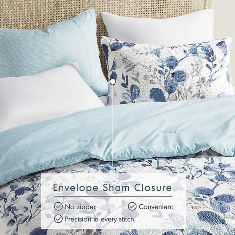 Kirklands Home Blue Botanical 3-pc. Full/Queen Comforter Set Sale