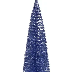 Christmas Decorations>Kirklands Home Bottle Brush Christmas Tree, 14 in. Blue