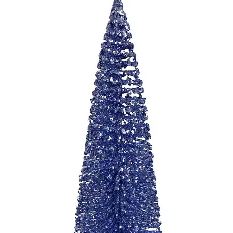 Christmas Decorations>Kirklands Home Bottle Brush Christmas Tree, 14 in. Blue