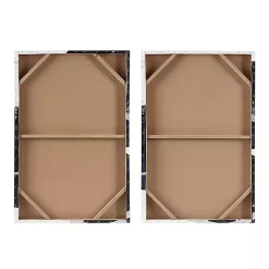 Kirklands Home Blue Celestial Orbit Canvas Art Prints, Set of 2 Sale