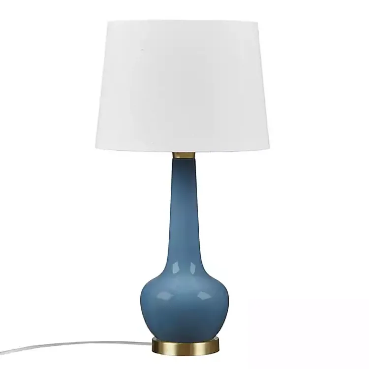 Kirklands Home Ceramic Zazie Table Lamp Blue Sale