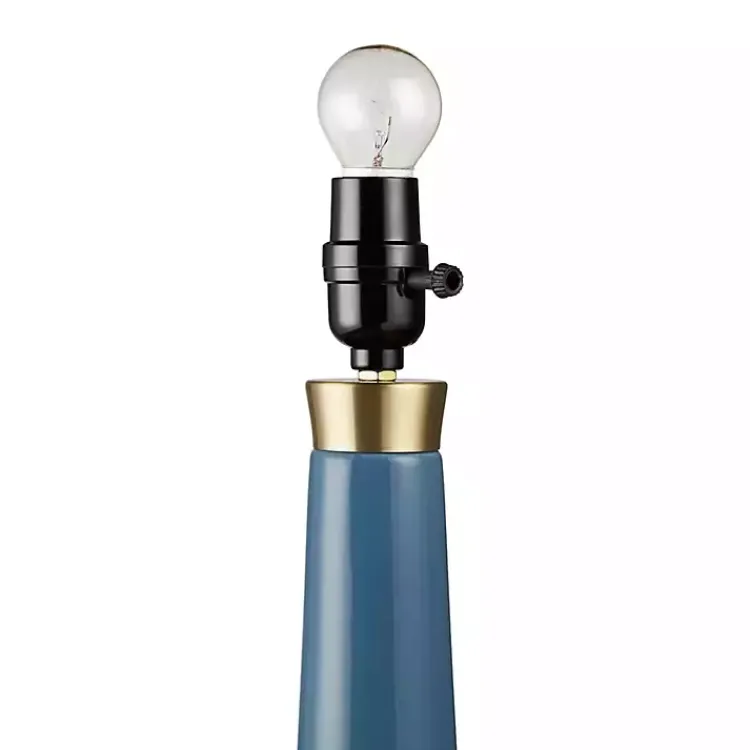 Kirklands Home Ceramic Zazie Table Lamp Blue Sale