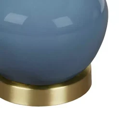 Kirklands Home Ceramic Zazie Table Lamp Blue Sale