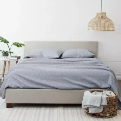 Kirklands Home Chambray 3-pc. Twin Sheet Set Blue Clearance