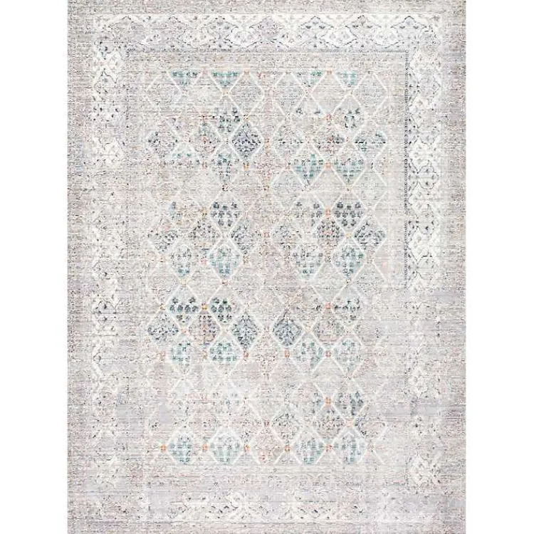 Kirklands Home Claretta Area Rug, 5x7 Blue Clearance