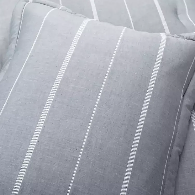 Kirklands Home Classic Stripe 3-pc. Full/Queen Comforter Set Blue Sale