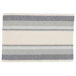 Kirklands Home Blue Coastal Ribbed Striped Placemats, Set of 4 Sale