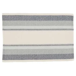 Kirklands Home Blue Coastal Ribbed Striped Placemats, Set of 4 Sale