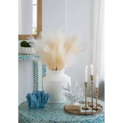 Statues & Figurines>Kirklands Home Coral Statue Blue