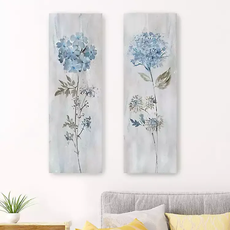 Kirklands Home Blue Dreaming 2-pc. Canvas Art Prints, 10x30 in. Best