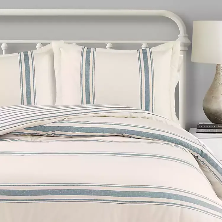 Kirklands Home Blue Farmhouse 3-pc. Full/Queen Comforter Set Sale