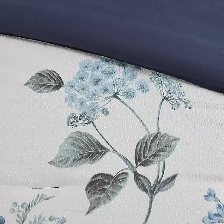 Kirklands Home Blue Floral 7-pc. King Comforter Set Discount