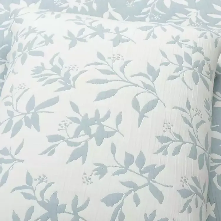Kirklands Home Blue Floral Reversible 3-pc. King Quilt Set Outlet