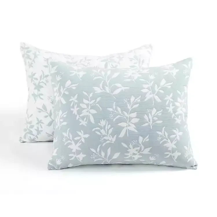 Kirklands Home Blue Floral Reversible 3-pc. Full/Queen Quilt Set Hot