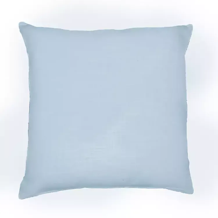 Pillows>Kirklands Home Handwoven Plaid Throw Pillow Blue