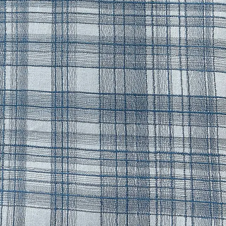 Pillows>Kirklands Home Handwoven Plaid Throw Pillow Blue