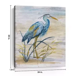 Kirklands Home Blue Heron Giclee Canvas Art Print Discount