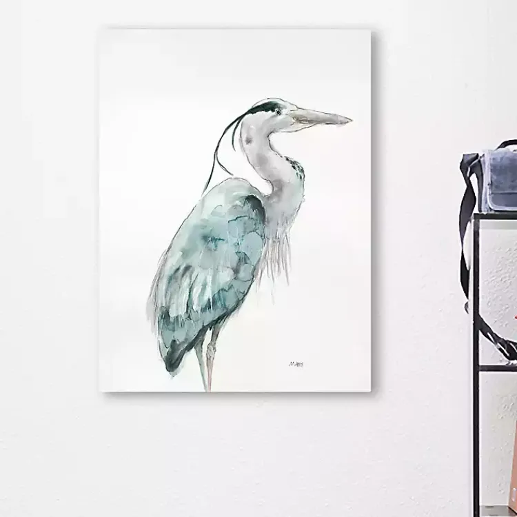 Kirklands Home Blue Heron I Canvas Art Print Clearance