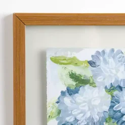 Kirklands Home Blue Hydrangea Blooms Framed Art Print Best