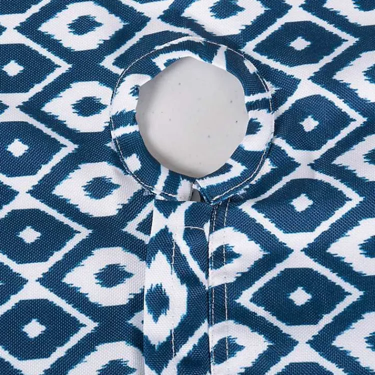 Kirklands Home Blue Ikat Outdoor Tablecloth with Zipper Online