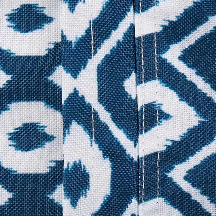 Kirklands Home Blue Ikat Outdoor Tablecloth with Zipper Online