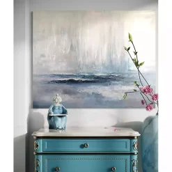 Kirklands Home Blue Lace Canvas Art Print Sale